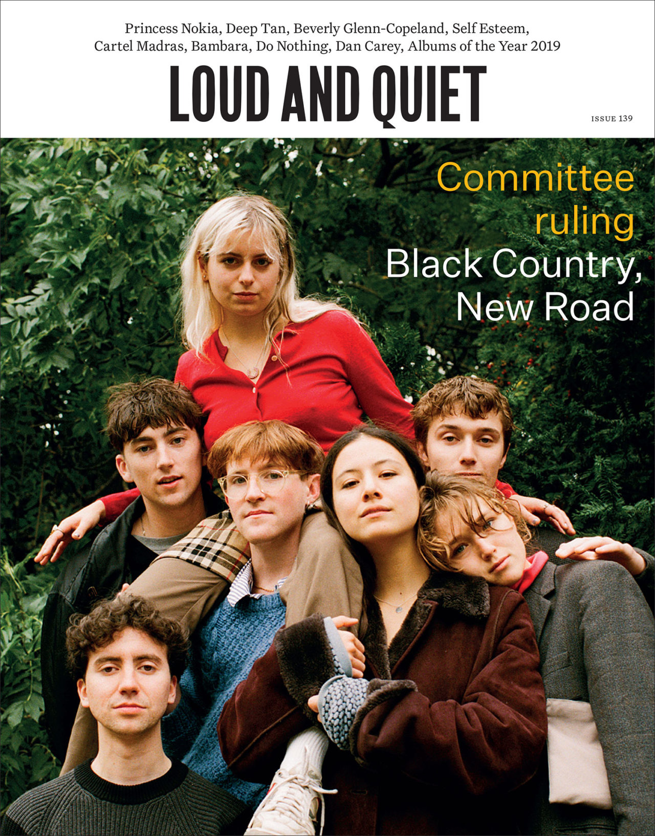 Black Country, New Road are on the cover of Loud And Quiet 139 Loud